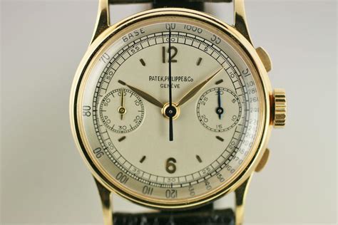 patek philippe single-button chronograph watch|patek philippe geneve watch prices.